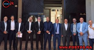 عامل إقليم تطوان عبد الرزاق المنصوري يستقبل المكتب المديري الجديد للمغرب التطواني