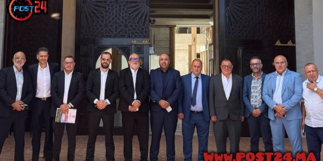 عامل إقليم تطوان عبد الرزاق المنصوري يستقبل المكتب المديري الجديد للمغرب التطواني