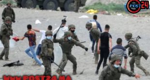 سبتة.. هجوم بالحجارة يستهدف مركبة للجيش الإسباني ويصيب 4 عسكريين ويقود لتوقيف 12 مهاجراً