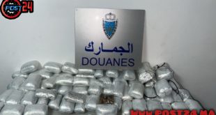 باب سبتة: عملية أمنية جمركية مشتركة تسفر عن ضبط 43.7 كيلوغراما من مخدر الحشيش بمعبر باب سبتة