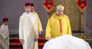 أمير المؤمنين يترأس حفلا دينيا إحياء لذكرى وفاة المغفور له الملك الحسن الثاني