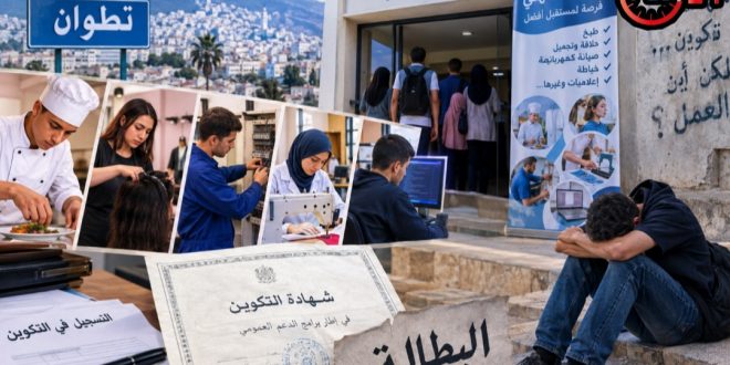 تطوان: جمعيات ومعاهد تتاجر بوعود التكوين والشباب يدفع الثمن بالبطالة والتهميش