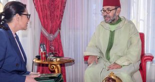 الملك محمد السادس يستقبل فاطمة الزهراء المنصوري للاطلاع على تقدم تشكيل الحكومة الجديدة
